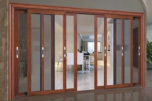 Cửa Lưới Chống Muỗi Lùa Vân Gỗ